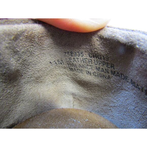 Born Womens Size 11 M Brown Suede Lace Up Mocc Toe Ankle Fashion Boots Bootie - Picture 10 of 11